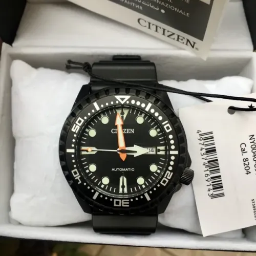 Citizen Marine Automatic Black Pvd - Calibre 8204 - Full Set