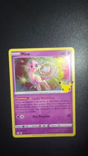 Carta pokémon: Mew (011/025) Qualidade NM