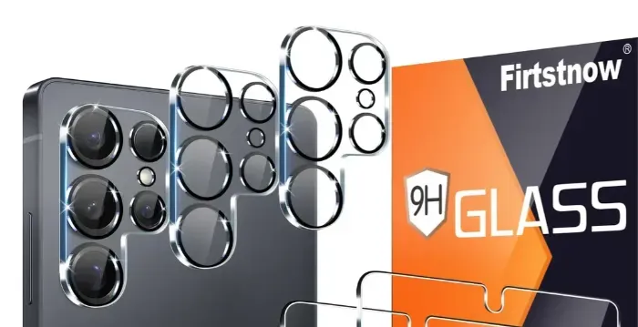  4 Peliculas  Vidro Temp Para Celular S25+ (americano) e mais  4 protetor de lente 