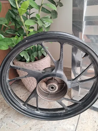 Roda titan ou Fan 160 pe de galinha.