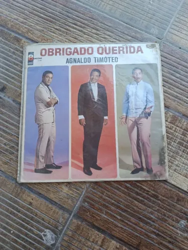 Disco de vinil 1967 - Agnaldo Timóteo "obrigado querida" 