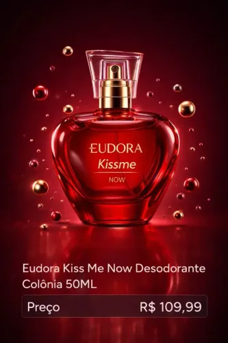 Eudora kiss Me Now a pronta entrega 