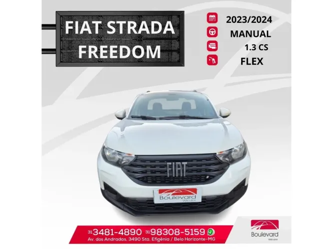 Fiat Strada Freedom 1.3 Flex 8V CS Plus 2024