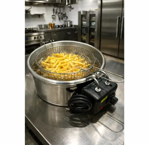 FRITADEIRA ELÉTRICA 110V, DE FÁBRICA