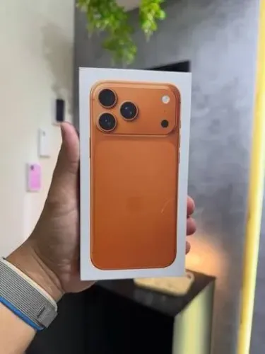 Iphone 17 pro max laranja lacrado