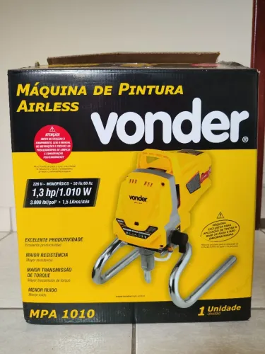 Máquina De Pintura Airless Vonder MPA 1010 1010W 220V Nova