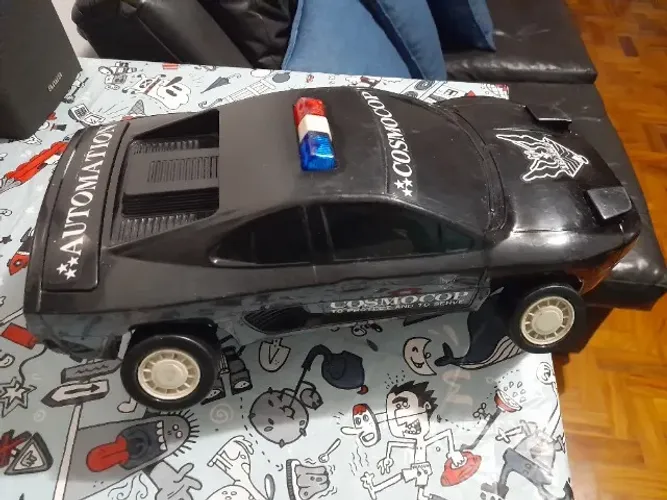 Carro de Brinquedo Antigo Cosmocop, automation, precisa de reparo, ler a descrição