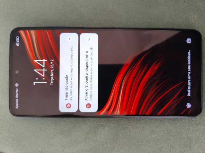 Celular Xiaomi Poco X3 Pro 256GB / 8GB RAM - Black - Com Defeito (Para Peças ou Conserto)