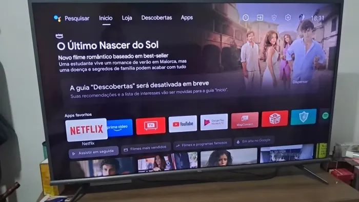 Tv Smart TCL 50? com Google assistente