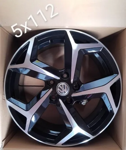 Rodas Aro 17 Polo R-Line 5x112 Novas( ACEITO CREDISHOP)