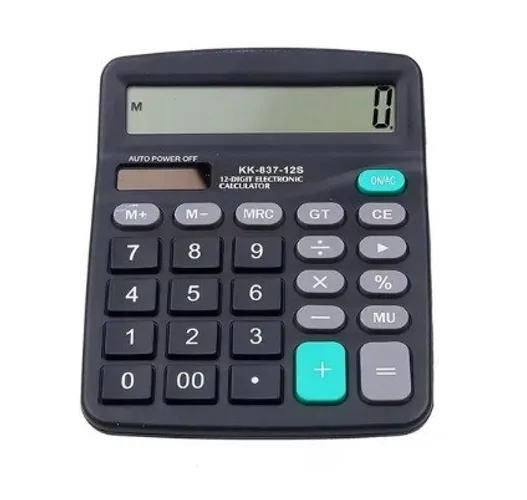 Calculadora De Mesa Comercial Escritório 837 12 Dígitos