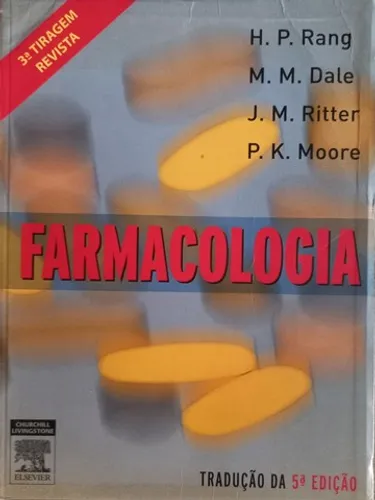 Livro de Farmacologia - Rang & Dale - Tradução da 5 Edição 