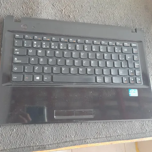 Base superior com teclado e touch lenovo g480 g485 e z480
