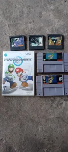 Lote jogos Nintendo