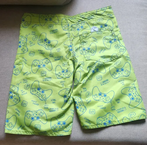 Bermuda Infantil Surfwear - Game Over - Tamanho 10