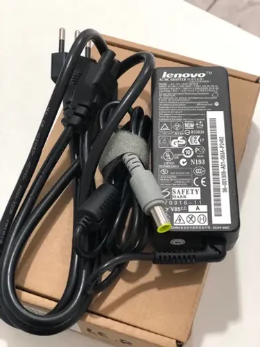 FONTE CARREGADOR PARA NOTEBOOK LENOVO - PONTA GROSSA