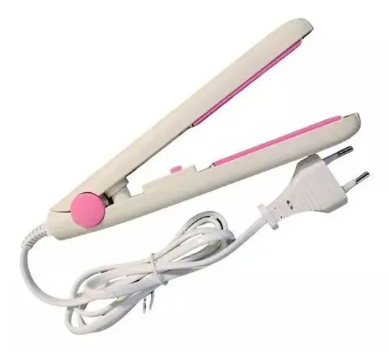 Chapinha de Cabelo alisadora modeladora de cachos de Bolsa para viagem bivolt