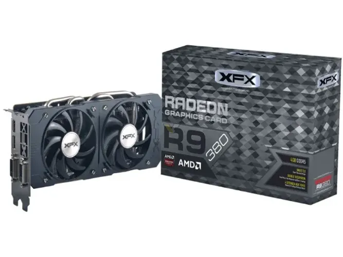 Placa de Vídeo AMD XFX Radeon R9 380 4GB - Super conservada.