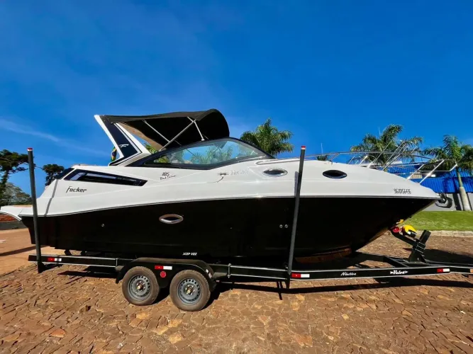 Focker 305 Black Edition 2021 x1 Mercruiser 350 HP ñ Phantom Triton Fs Ventura