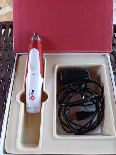 Dermapen + 5 cartuchos com 36 agulhas 
