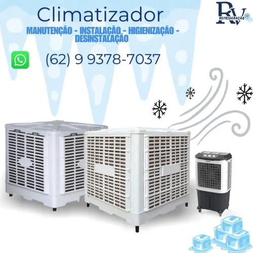 Manutenção e instalação de climatizador