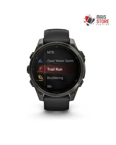 Relógio Garmin Fenix 8 47mm AMOLED Sapphire Titanium 010-02904-20 - (Novo/Lacrado)