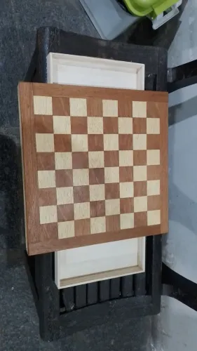 Tabuleiro de xadrez completo