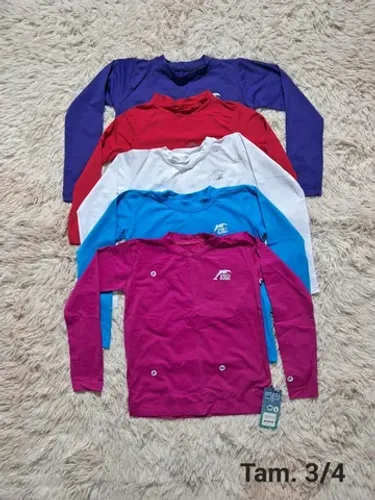 Vendo camisa UV térmica infantil e juvenil
