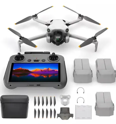 Drone DJI Mini 4 Pro Fly More Combo 3 baterias 34min