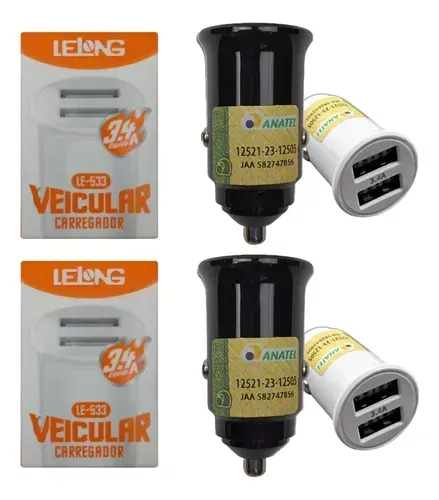 Carregador de Celular para Carro