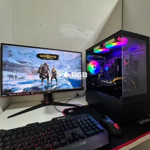 PC GAMER Core i7 8700 + ENTREGA GRÁTIS + 1 ANO DE GARANTIA EM 12X