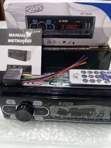 Som automotivo com bluetooth