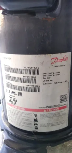 Compressor 60000btys gás r410
