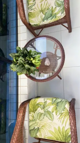 CONJUNTO de TERRAÇO  VIME VERDADEIRO 