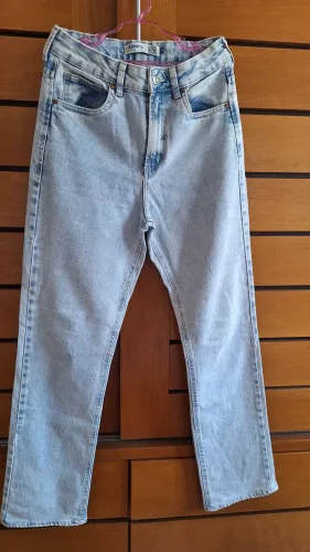 Calça jeans reta c&a 38
