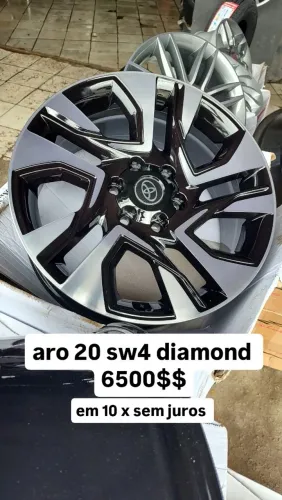 aro 20 sw4 diamond em 10 xsem juros 