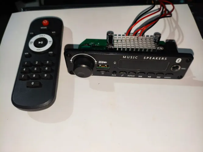 PLACA AMPLIFICADA MP3 E BLUETOOTH COM CONTROLE 200w 