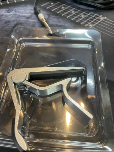 Capotraste para Violão cor prata - Novo! Alumínio 