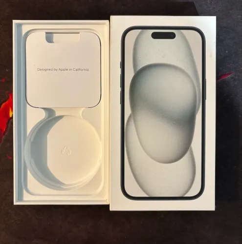 Caixa vazia iphone 15