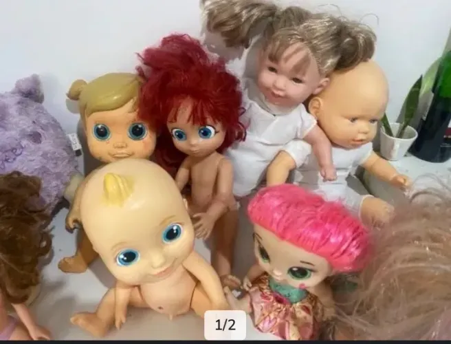 8 bonecas originais por 350 só nesse natal