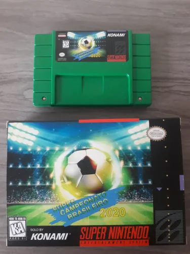 Cartuchos novos repro de SNES da RetroX com caixa