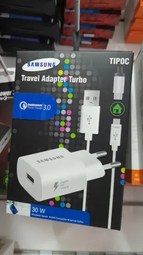 CARREGADOR COMPLETO TIPO C TURBO 