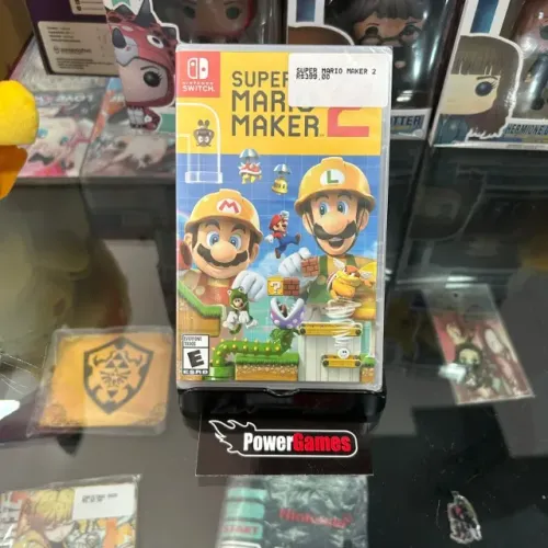 JOGO PARA NINTENDO SWITCH - SUPER MARIO MAKER 2 - LACRADO
