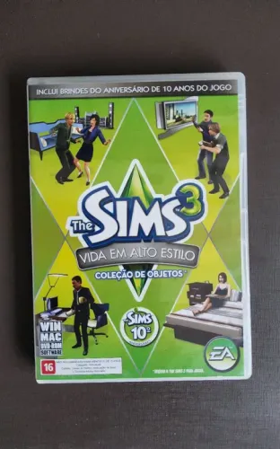 THE SIMS 3 VIDA EM ALTO ESTILO - COLEÇÃO DE OBJETOS - PC 