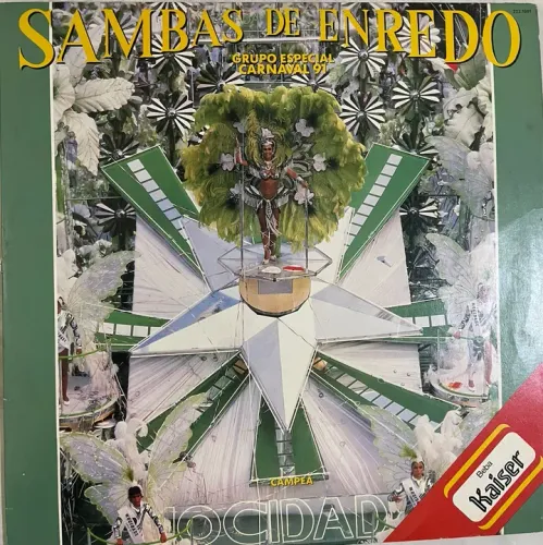 Sambas de Enredo - Grupo Especial Carnaval 91 - Disco de vinil