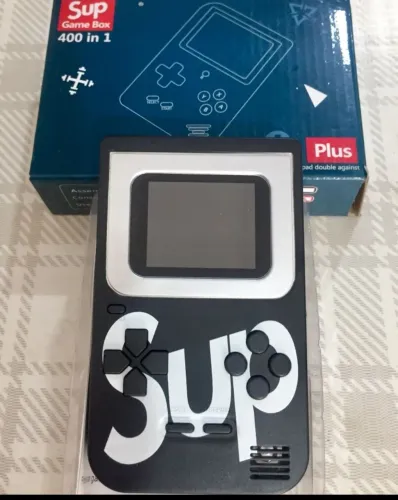 Mini Gamer 400 Jogos Retro Clássicos, a Pilha