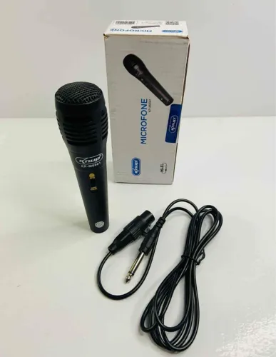 Microfone Knup KP-M0001 com Fio