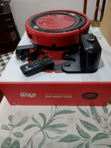 Robô aspirador Wap Robot W300 Inteligente 