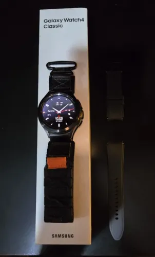 Samsung Galaxy Watch4 Classic 46mm 16gb 1,5gb Ram Preto