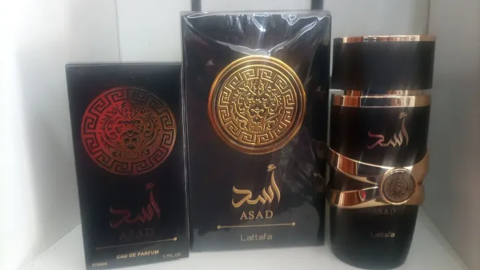 PERFUME IMPORTADO ÁRABE ASAD BLACK 100 ML, GANHE UM ASAD BLACK 50 ML 